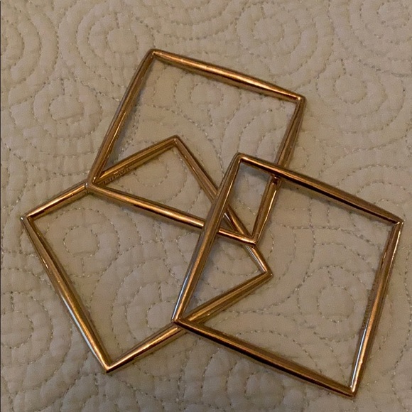 Rachel Zoe Jewelry - Rachel Zoe square bangles Rachel Zoe Jewelry - Rachel Zoe square bangles